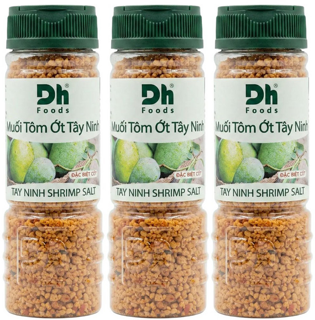 Dhfoods 베트남 떠이닌 칠리 새우소금, 110g, 3개