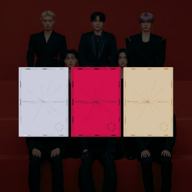 [홀로그램 슬리브 증정] (스타포카마켓) 에이티즈 (ATEEZ) - GOLDEN HOUR : Part.2 포카앨범, DIARY VER(레드)