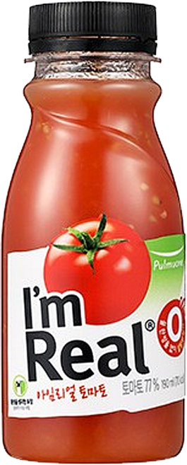 아임리얼 아임리얼 토마토, 190ml, 4개