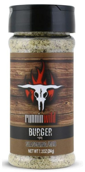 RunninWild 할라피뇨 가루 파우더 분말 달콤한 시즈닝 프리미엄 달콤하고 매운 양념 소 돼지 생선용 매운맛 환상적인 파히타 립 러닝 와일드 5.9온스, 버거, 1개