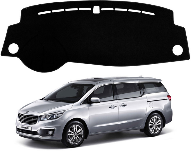 오토런 올뉴카니발 논슬립 대쉬보드커버(2015~2018), 센터스피커 무-블랙포인트, 1개