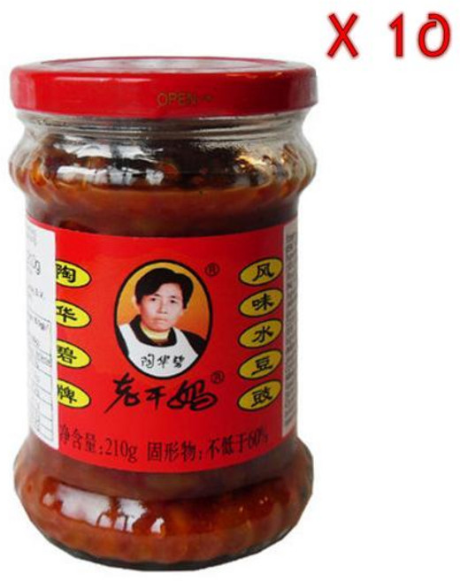 라오간마 퍼멘티드 소이빈 칠리, 10개, 210g