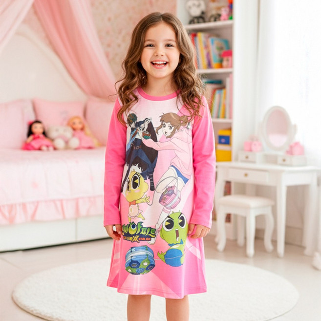 정품 캐릭터 유아 실내복 여아 원피스 상하세트