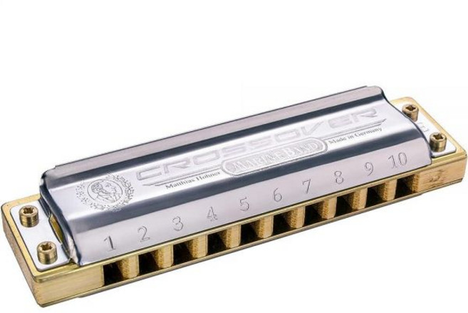Hohner M2009016X 마린 밴드 크로스오버 C 하모니카, 1개