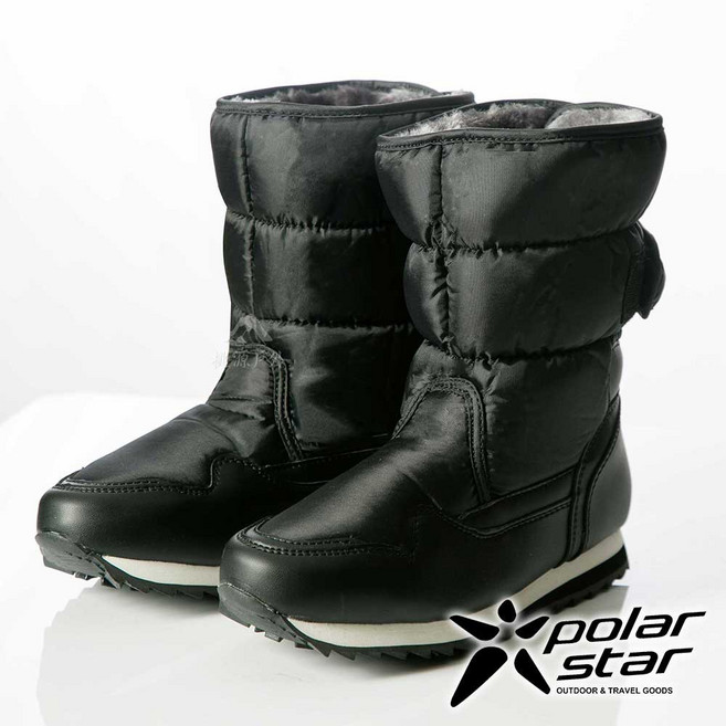 PolarStar 女保暖雪鞋 內厚鋪毛 防滑鞋底 雪地靴