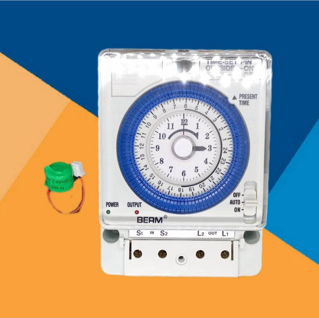 機械式定時器TB38N TB38909 停電補償300H, 1個