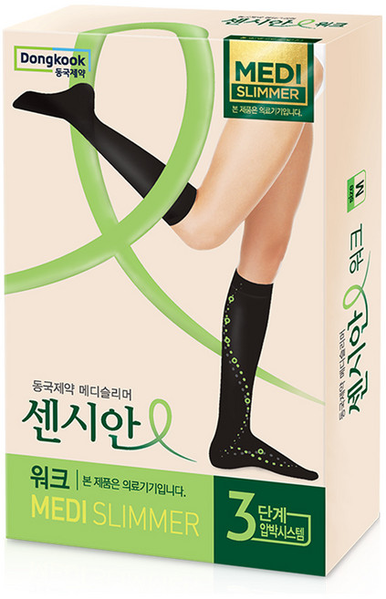 센시안 워크 동국제약 의료기기 반스타킹 압박밴드, 1개, 종아리/무릎형