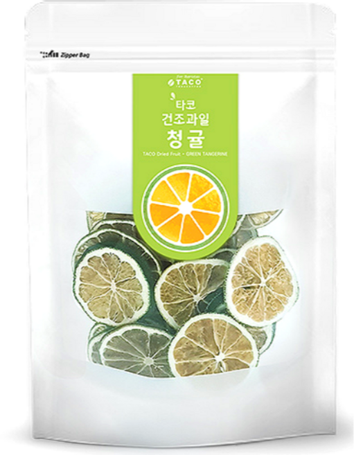 타코 건조과일 청귤, 3개, 25g