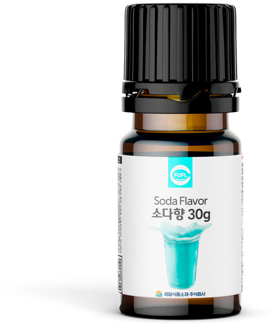 푸플 식품향료 과일 합성 머랭쿠키 제과제빵 슬라임 식용 자일리톨 식품첨가물, 30ml, 1개, 020-소다향