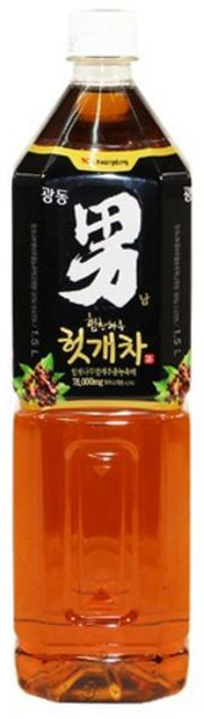 헛개차 1.5L 페트 광동 12개입, 12개
