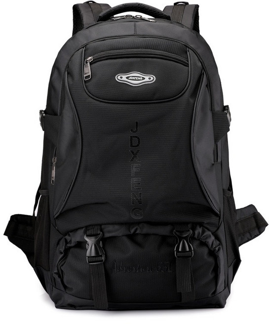 아웃도어 배낭 65l 방수 대용량 백팩 방수 여행 출장 가방 등산 배낭 대형, 블랙