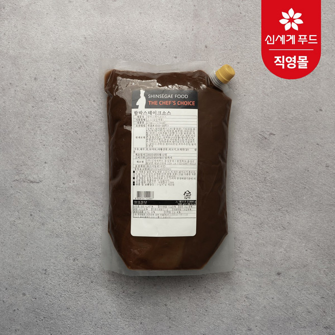 쉐프초이스 함박스테이크소스 2kg 1팩