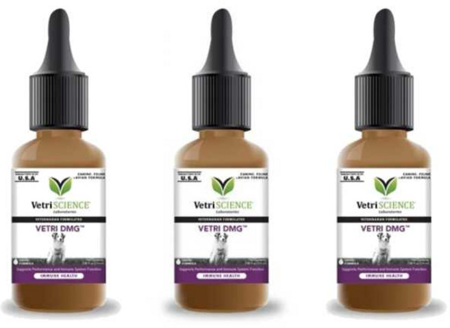 維多麗 Vetri SCIENCE VETRI DMG 翡翠自然抵抗力滴劑 犬貓適用 維持健康 3入組, 3個