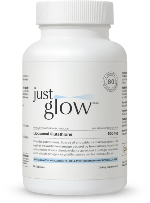 저스트글로우 리포조말 글루타치온 500mg 60캡슐, 1개, 60정