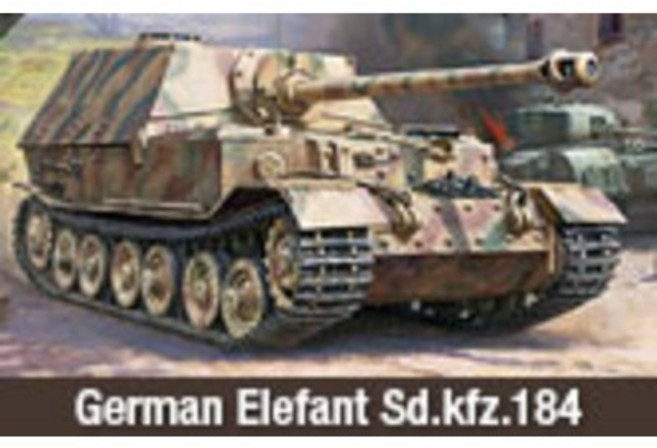 아카데미 1/35 독일 중구축전차 엘레판트 German Elefant sd.kfz.184 13537 전차 탱크 장갑차 Tank 취미 하비 밀리터리 프라모델, 1개