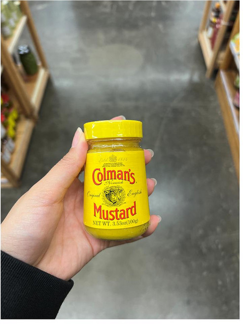Colman's 콜맨스 잉글리쉬 머스타드, 100g, 4개