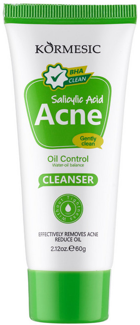 KORMESIC 水楊酸淨痘潔面乳, 1個, 售，購買即默認免責聲明且承責任]