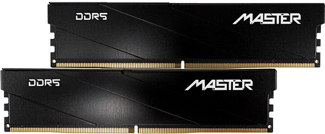 KINGSMAN MASTER DDR5 16GBx2 6000 UDIMM 桌上型記憶體 XMP-黑, 1套, KSD516G60C38MST