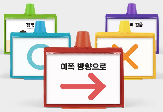 클래스메이트 양수쌤 콘폴더 고깔콘 라바콘 커버 운동회 체육도구 행사안내 표지판, 낱개_빨강, 1개