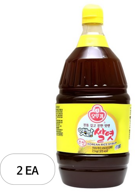 오뚜기옛날 쌀엿, 2.5kg, 2개