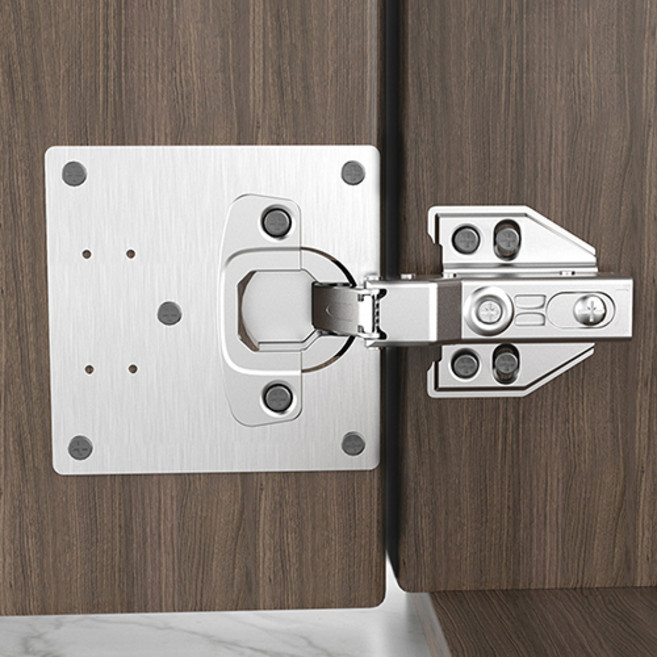 OC1095 싱크대 경첩 도어 보수 플레이트 피스못 세트, 본품(OC1095), 1개