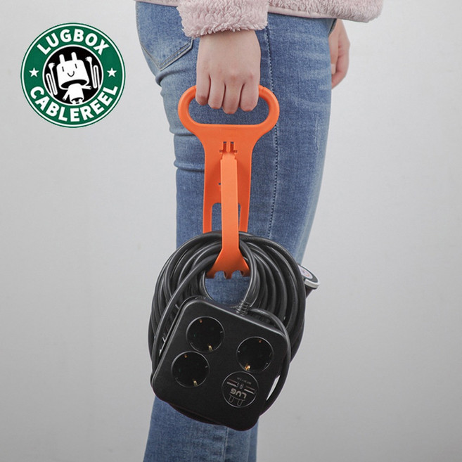 러그박스 큐브사각 멀티탭 1.5SQ 연장선 3M~30M, 15M, 1개