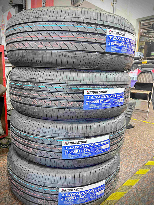 BRIDGESTONE 普利司通 TURANZA T005A 215/55R17 94W 輪胎, 1個, 到店安裝