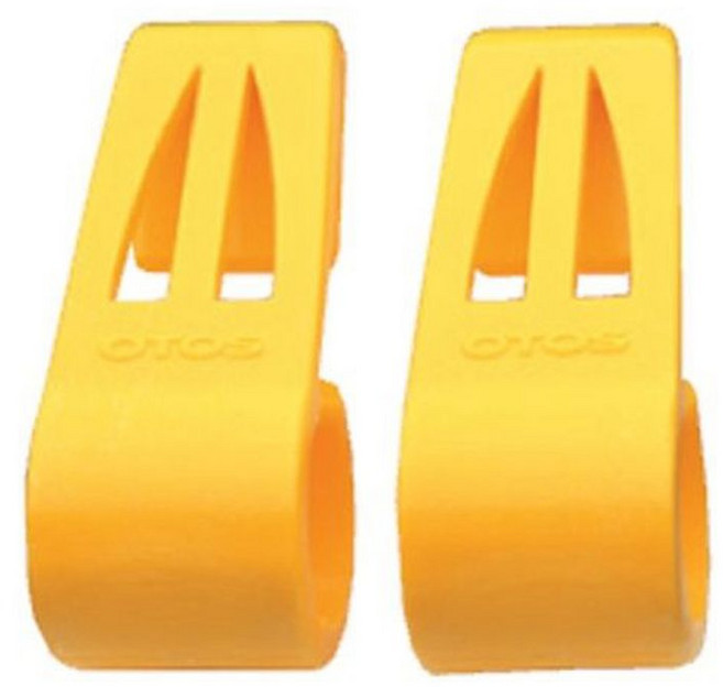 오토즈 안전모 고글 클립 헤드랜턴 끈 고정 핀 스포츠고글 자전거방풍고글 고글도수클립, 백색, 2개