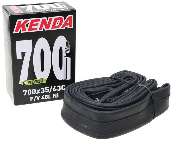켄다 자전거튜브 700C 35-43 48mm 프레스타, 1개
