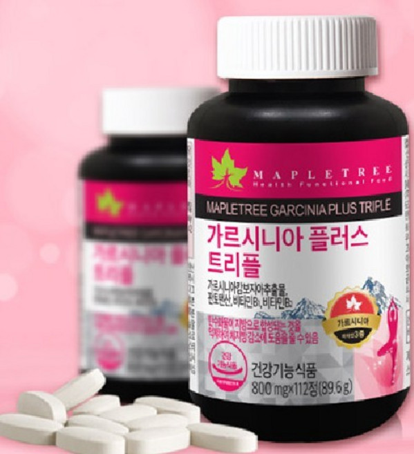건강기능식품 가르시니아 플러스트리플 112정 ks메이플트리, 1정, 1개