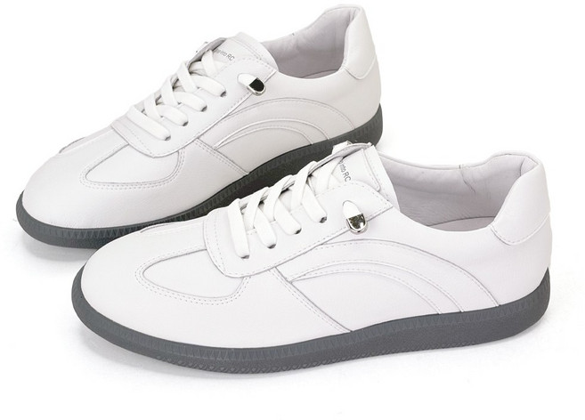 ROBINLO 真皮德訓鞋 休閒鞋 (Shelia 經典都會感) 城市白