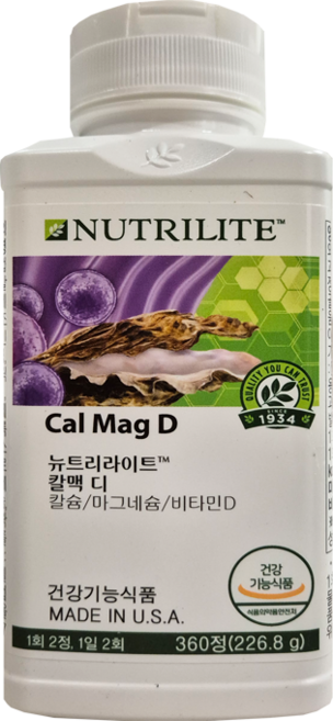 암웨이 칼맥 디 멀티비타민 무기질, 360정, 2개