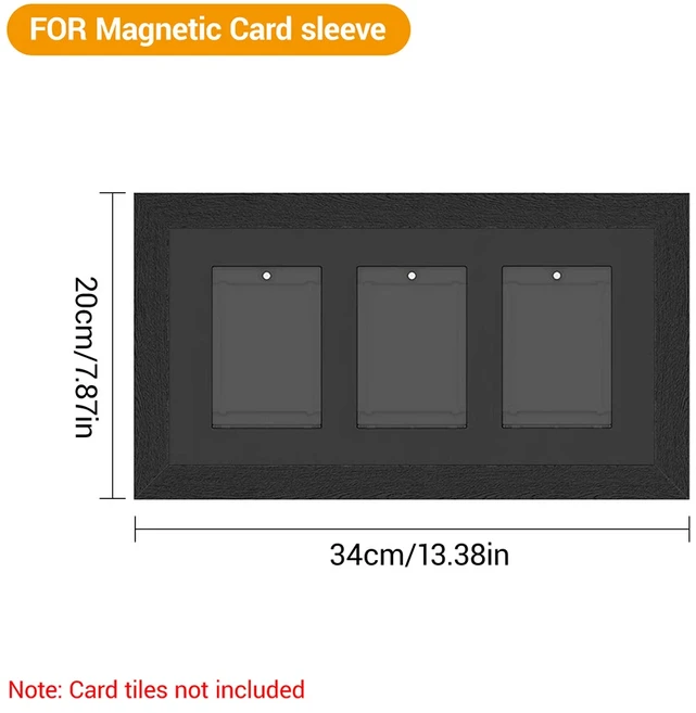 문짝지그 PSA 등급별 스포츠 카드 전시 케이스 프레임 브릭 스탠드 보호 캐비닛 프로텍터용 이딩 보관용, 02 FOR MAGNETIC CARD