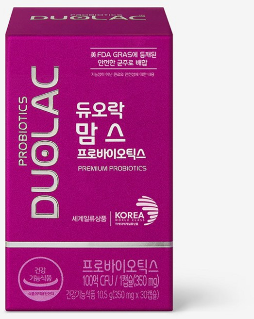 듀오락 맘스 임산부 수유부 유산균, 30정, 1개