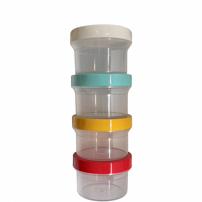 락앤락 미니 소분용기 4개세트 찬통 반찬통 약통, 1개, 4p 80ml