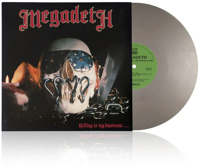 (수입 LP) MEGADETH KILLING IS MY BUSINESS & BUSINESS IS GOOD 40TH ANN SILVER COLOR VINYL