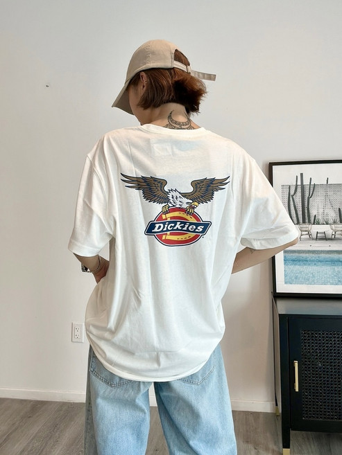 디키즈 25 FW 남녀공용 유나이티드 반팔 티셔츠 A87I30S2