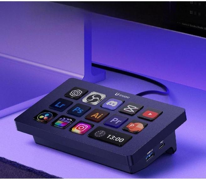 방송 편집 컨트롤러 오피스 스트림덱 스튜디오 콘솔, 3. D200H 높이 부스터 베이스