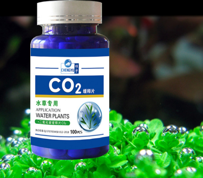 CHENGYU 수초용 정제형 이산화탄소 Co2 100p, 1개
