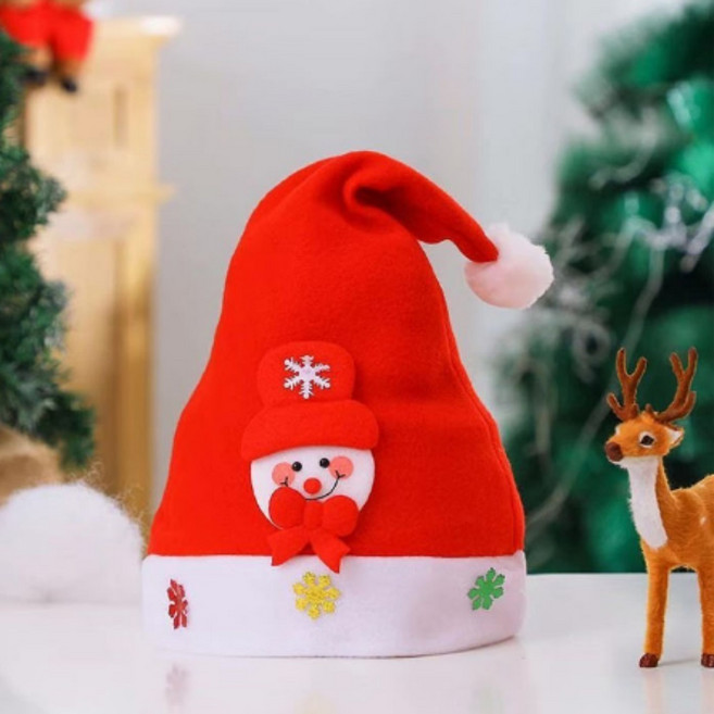 산타모자 인형 마스코트 크리스마스 장식 홈파티 데코, 1개, 상세페이지 참조