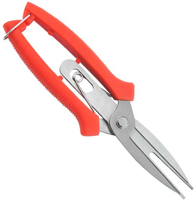 적과가위 적화 원예 알솎기 가위 사과 배, 1개