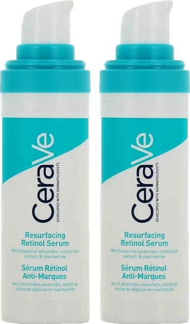 세라비 리서페이싱 레티놀 세럼, 2개, 30ml - 쿠팡
