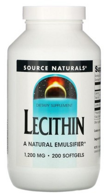 소스내츄럴스 레시틴 1200mg 소프트젤, 1개, 500정