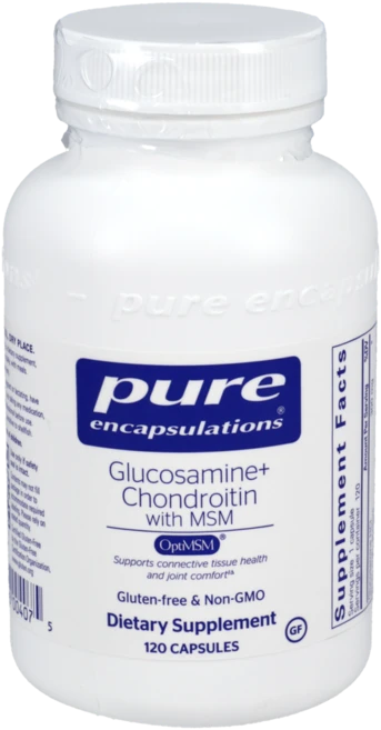 퓨어 인캡슐레이션스 글루코사민 콘드로이틴 MSM 캡슐 120정, 1개 - 쿠팡