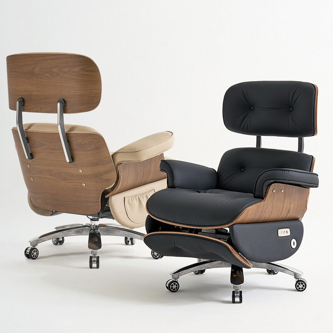 아르고밀러 퍼스트랩 무중력 침대형 전동 리클라이너 중역의자 사장님 임원 사무용 홈오피스 의자, 클래식 블랙(비건 실리콘가죽)