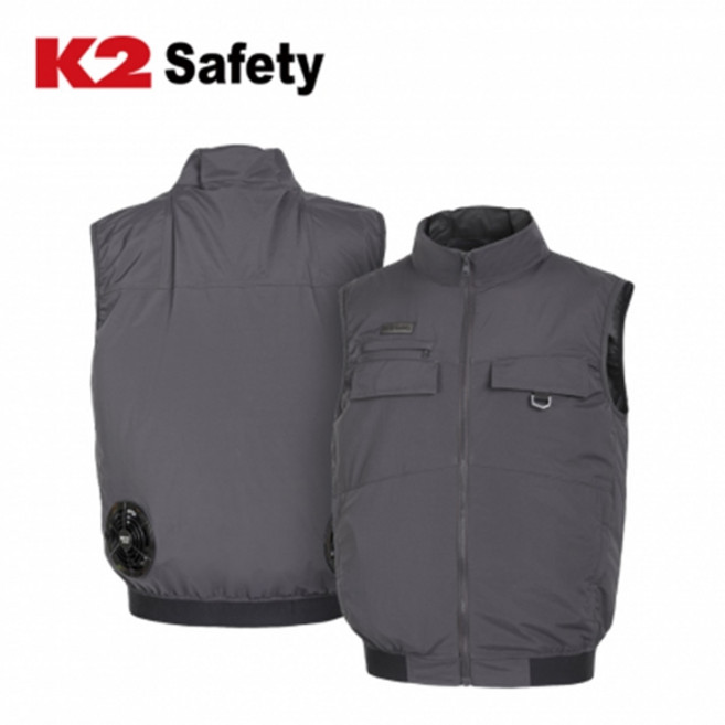 K2 Safety 에어윈드베스트 여름 선풍기 조끼
