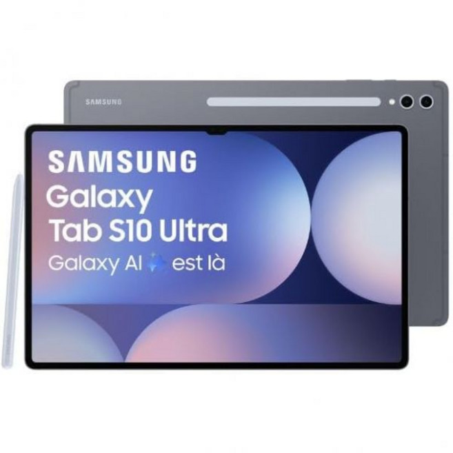 삼성 갤럭시 탭 S10 울트라 146 WiFi SMX920N 256GB 저장공간 + 12GB RAM 미디어텍 디멘시티 9300+ AMOLED 디스플레이 반사 방지 S 펜 포함, Gray, 1개