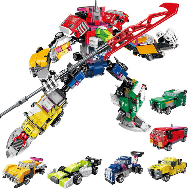 소닉스톰 세이버 6종 변신 합체 자동차 로보트 호환 블록 블럭 어린이 크리스마스 생일 선물 경주차, 0, 상세페이지 참조