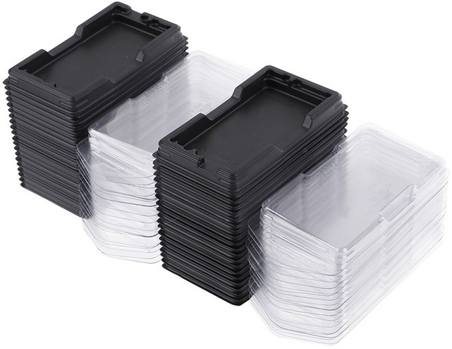 메모리 모듈 케이스 박스 거치대 소딤 포장 노트북 40x DRAM DDR DDR2 DDR3 호환, One Size, 01 One Size