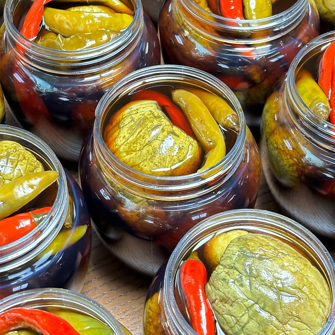 소담혜 아기멜론장아찌 수제장아찌 수제반찬, 1kg, 1개